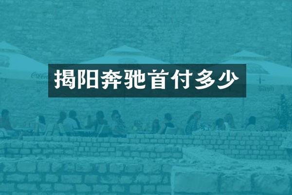 揭阳奔驰首付多少