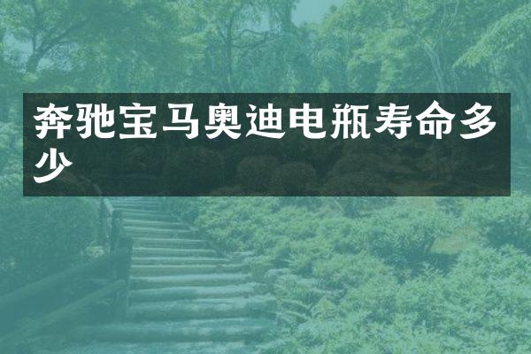 奔驰宝马奥迪电瓶寿命多少