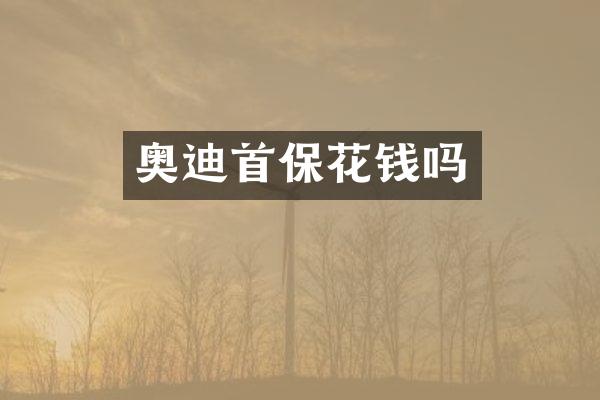 奥迪首保花钱吗