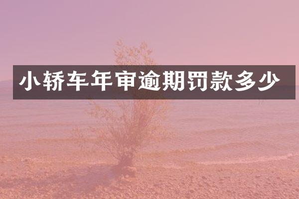 小轿车年审逾期罚款多少