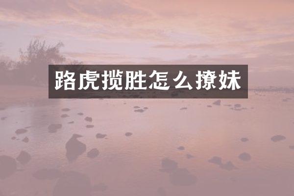 路虎揽胜怎么撩妹