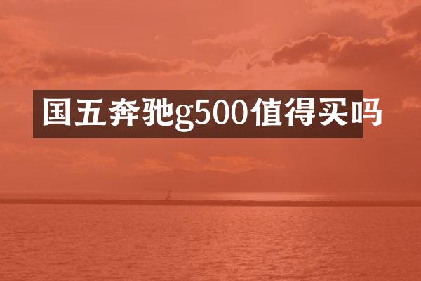 国五奔驰g500值得买吗