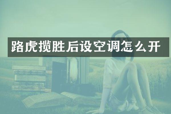 路虎揽胜后设空调怎么开