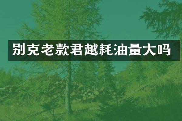别克老款君越耗油量大吗