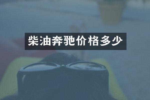 柴油奔驰价格多少