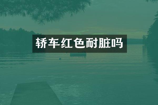 轿车红色耐脏吗
