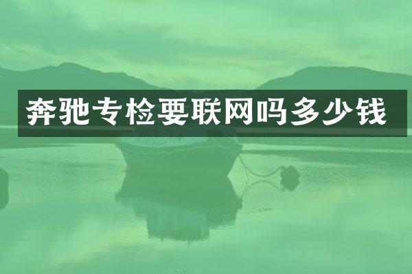奔驰专检要联网吗多少钱