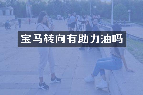 宝马转向有助力油吗