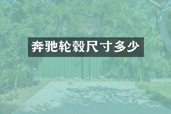 奔驰轮毂尺寸多少