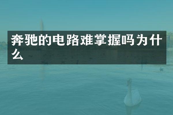 奔驰的电路难掌握吗为什么