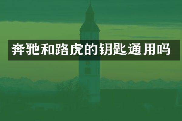 奔驰和路虎的钥匙通用吗