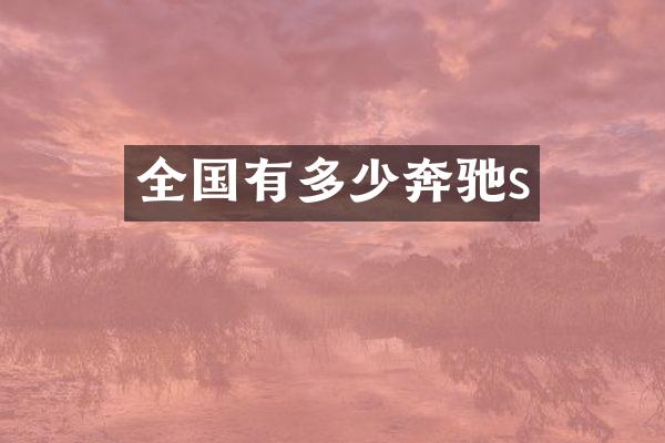 全国有多少奔驰s