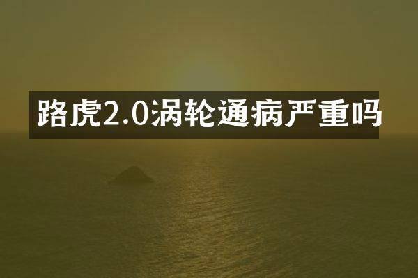 路虎2.0涡轮通病严重吗