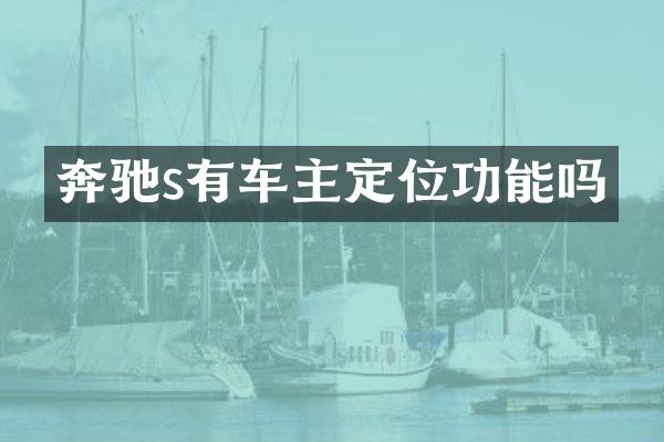 奔驰s有车主定位功能吗