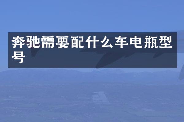 奔驰需要车电瓶型号