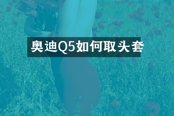 奥迪Q5如何取头套