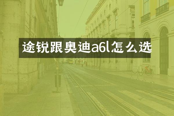 途锐跟奥迪a6l怎么选