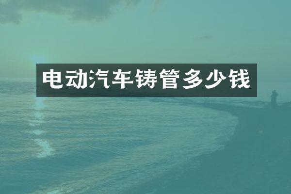 电动汽车铸管多少钱