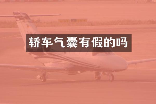 轿车气囊有假的吗