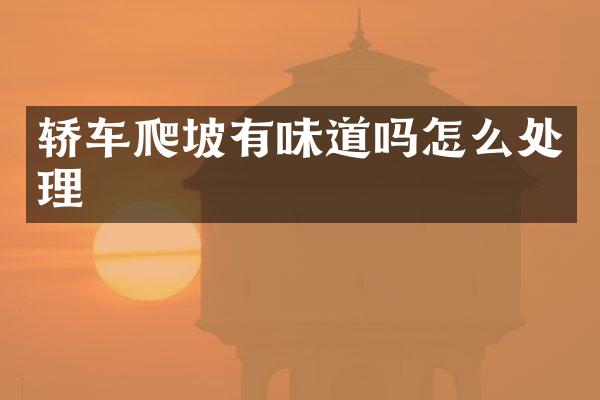 轿车爬坡有味道吗怎么处理