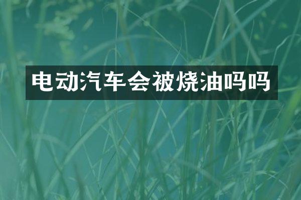电动汽车会被烧油吗吗