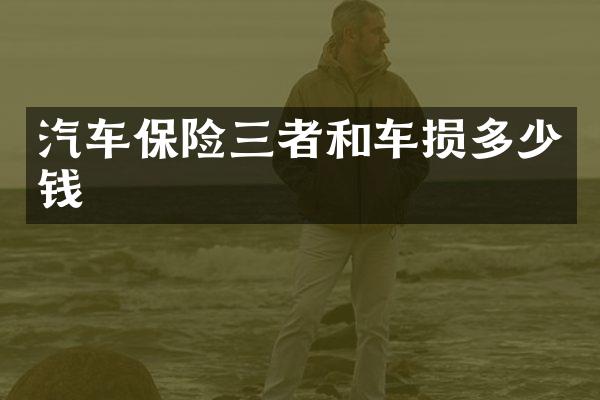 汽车保险三者和车损多少钱