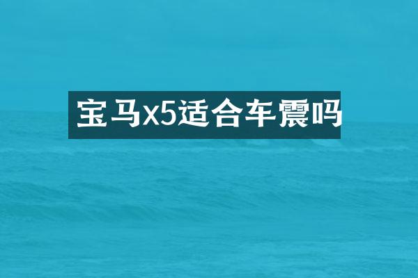 宝马x5适合车震吗