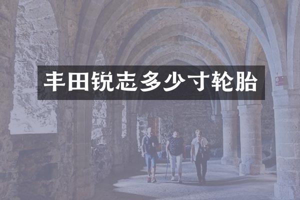 丰田锐志多少寸轮胎