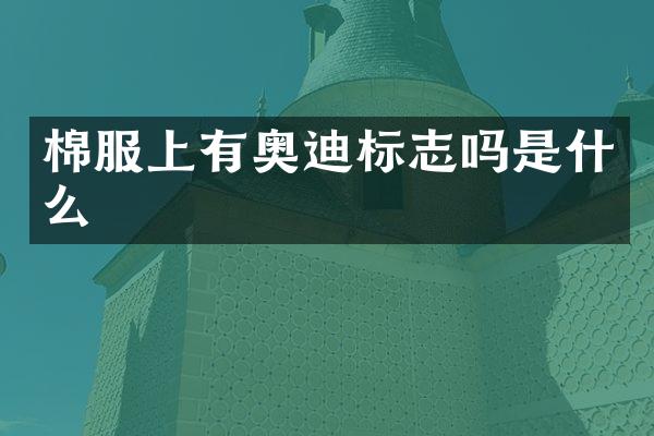 棉服上有奥迪标志吗是什么
