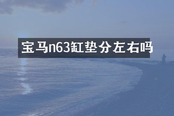 宝马n63缸垫分左右吗