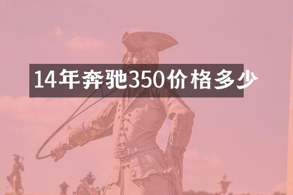 14年奔驰350价格多少