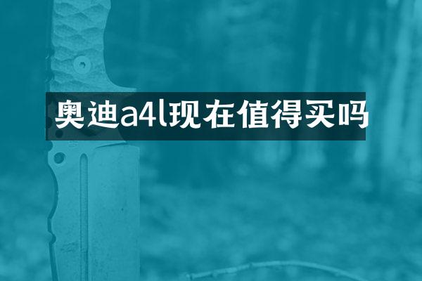 奥迪a4l现在值得买吗