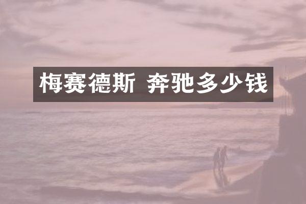 梅赛德斯 奔驰多少钱
