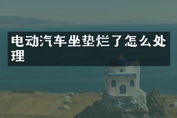 电动汽车坐垫烂了怎么处理