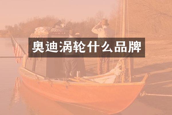 奥迪涡轮什么品牌