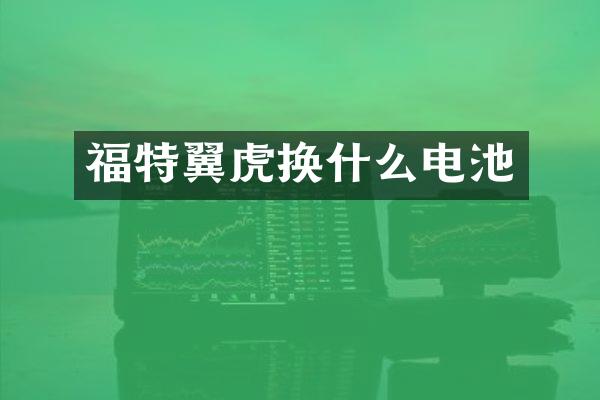 福特翼虎换什么电池