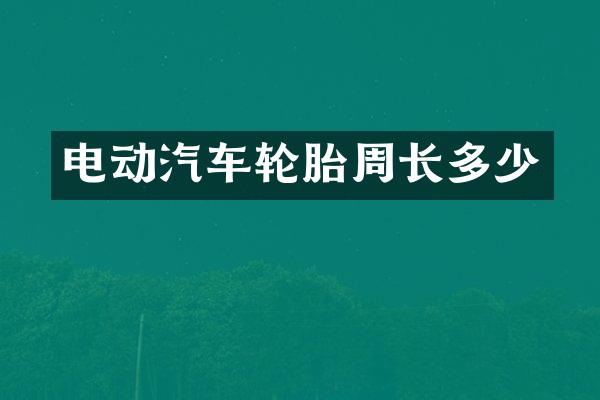 电动汽车轮胎周长多少