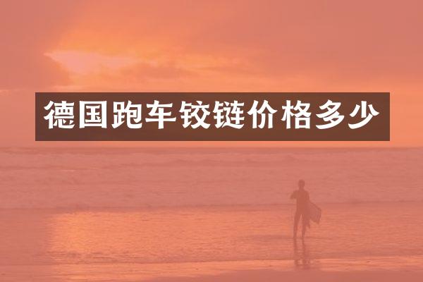 德国跑车铰链价格多少