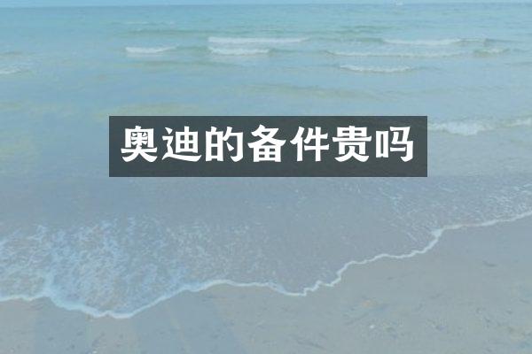 奥迪的备件贵吗