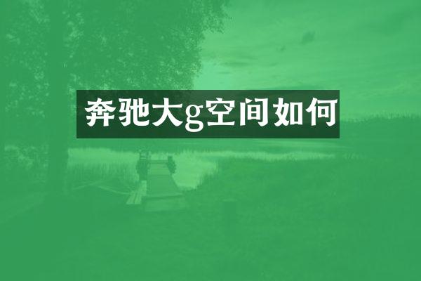 奔驰大g空间如何