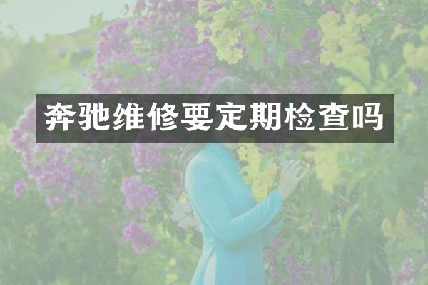 奔驰维修要定期检查吗