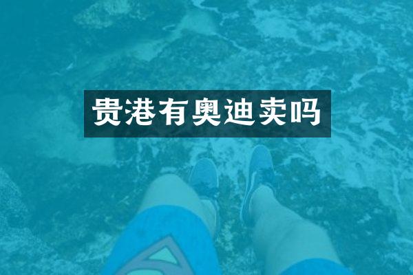 贵港有奥迪卖吗