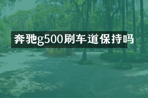 奔驰g500刷车道保持吗