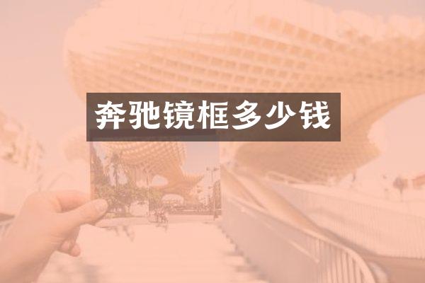 奔驰镜框多少钱