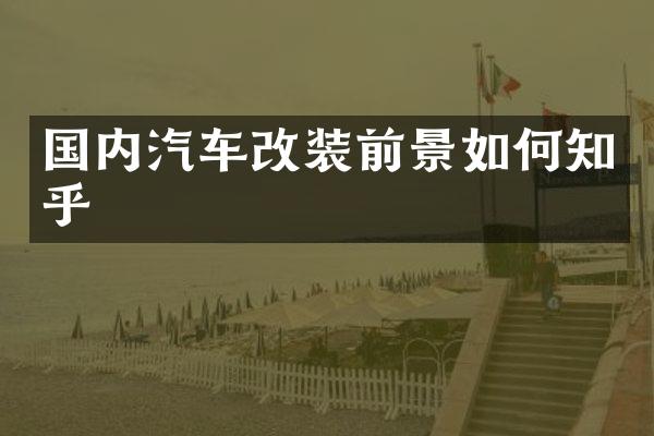 国内汽车改装前景如何知乎