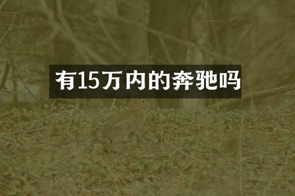 有15万内的奔驰吗