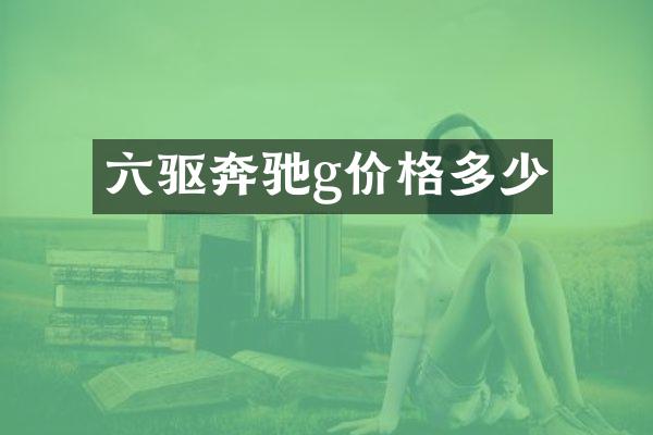 六驱奔驰g价格多少