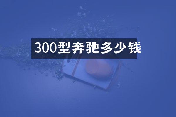 300型奔驰多少钱