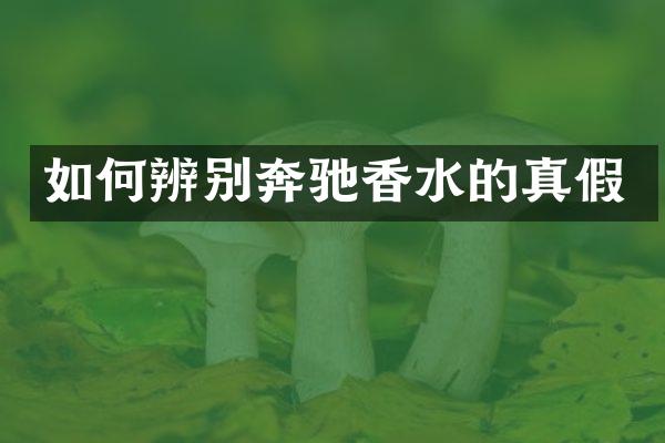 如何辨别奔驰香水的真假