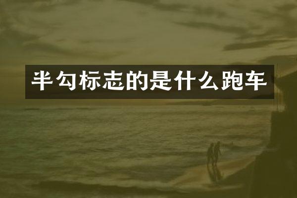 半勾标志的是什么跑车